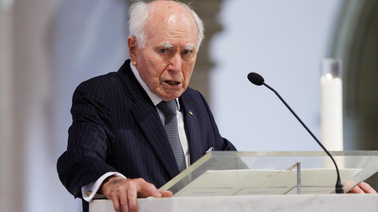 Former Prime Minister John Howard