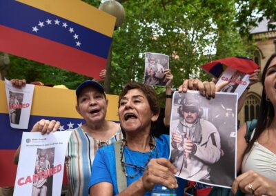 Anger and jubilation after US arrests Venezuelan leader