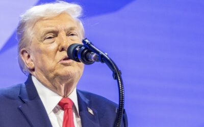 Davos Donald. America’s mighty economic power has feet of clay