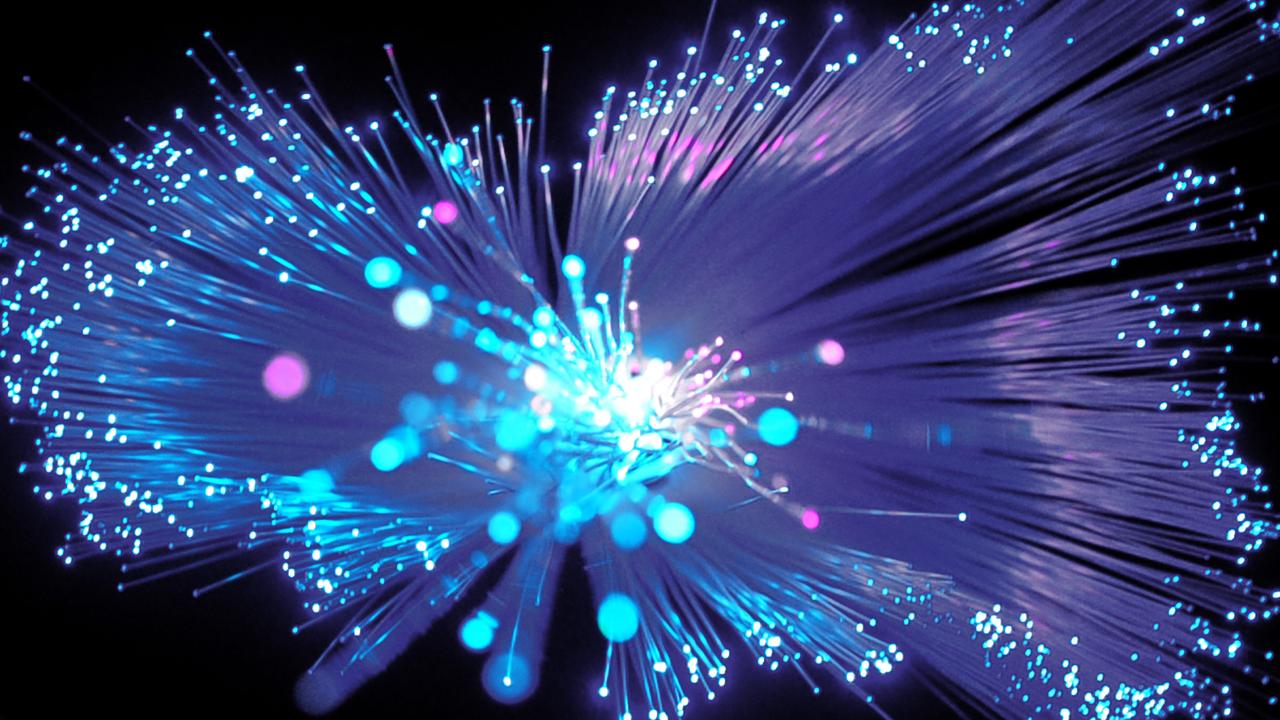 Fibre optics (file image)