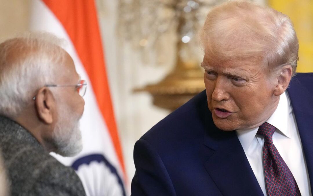US cuts tariffs on India as it stops buying Russian oil