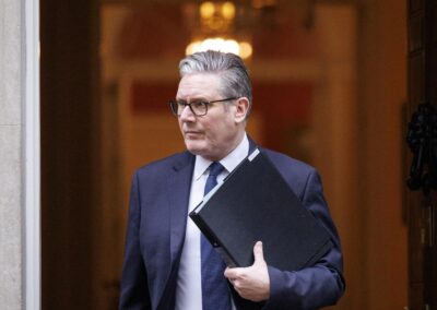 ‘I won’t walk away’: embattled Starmer to Westminster