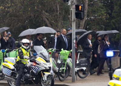 Police powers upheld but Israel protest continues