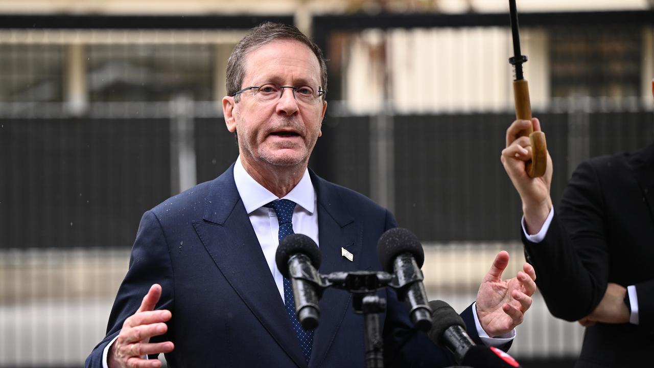 Israeli President Isaac Herzog