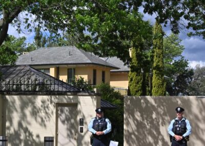 Prime minister returns to The Lodge after bomb threat