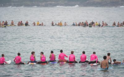 ‘Loved life’: mass paddle-out for young shark victim
