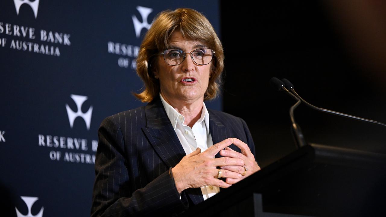 Reserve Bank governor Michele Bullock