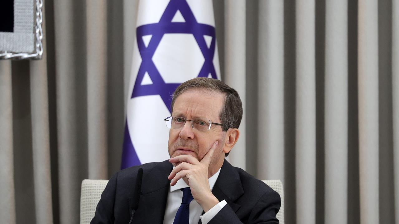 Israeli President Isaac Herzog