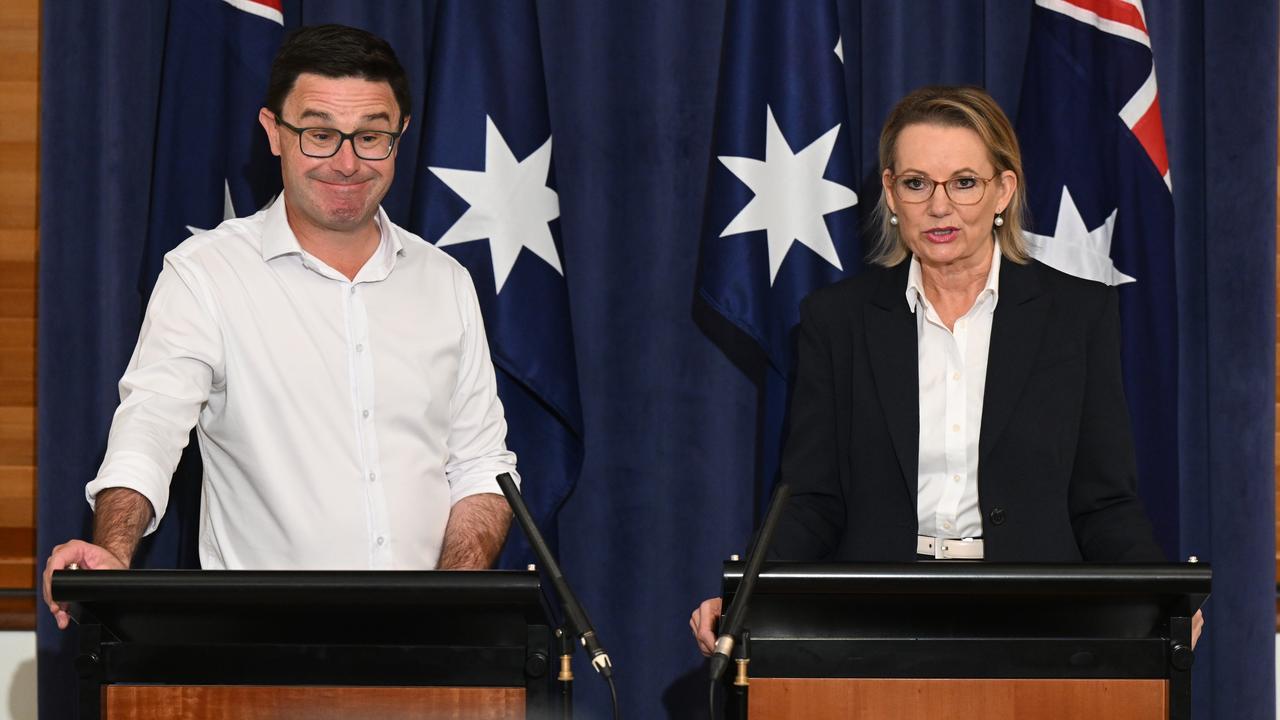 David Littleproud and Sussan Ley