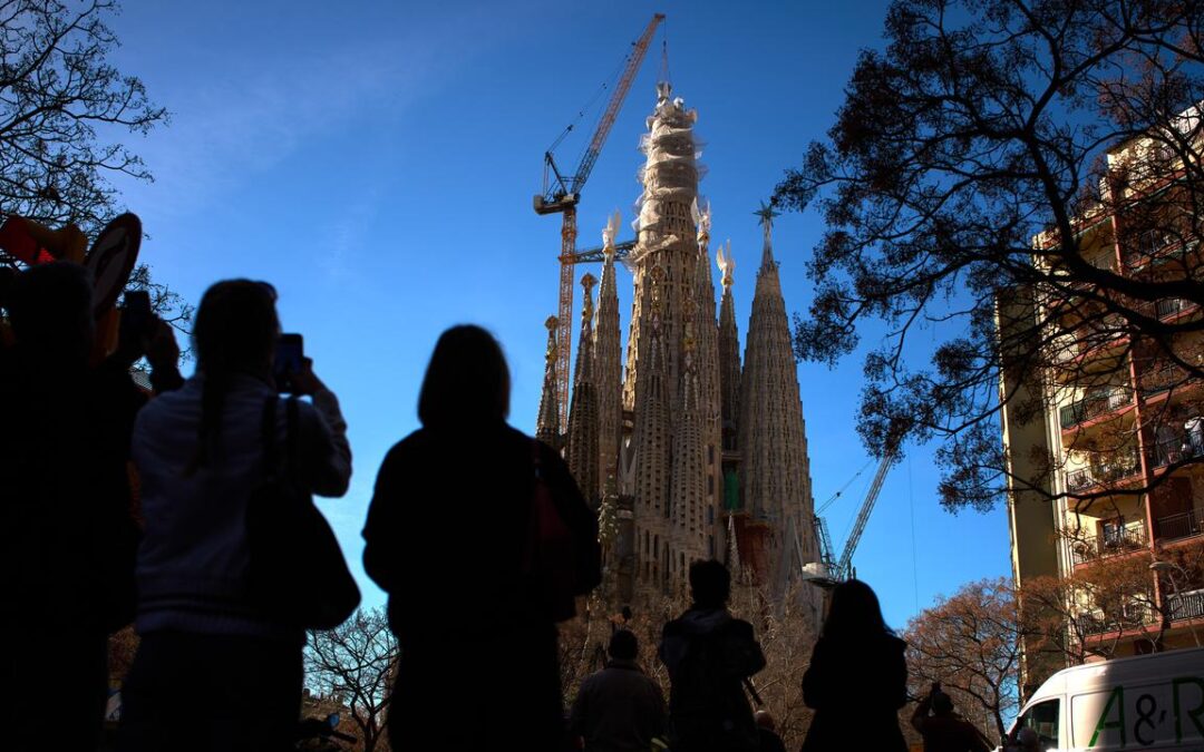 Barcelona’s Sagrada Familia reaches maximum height