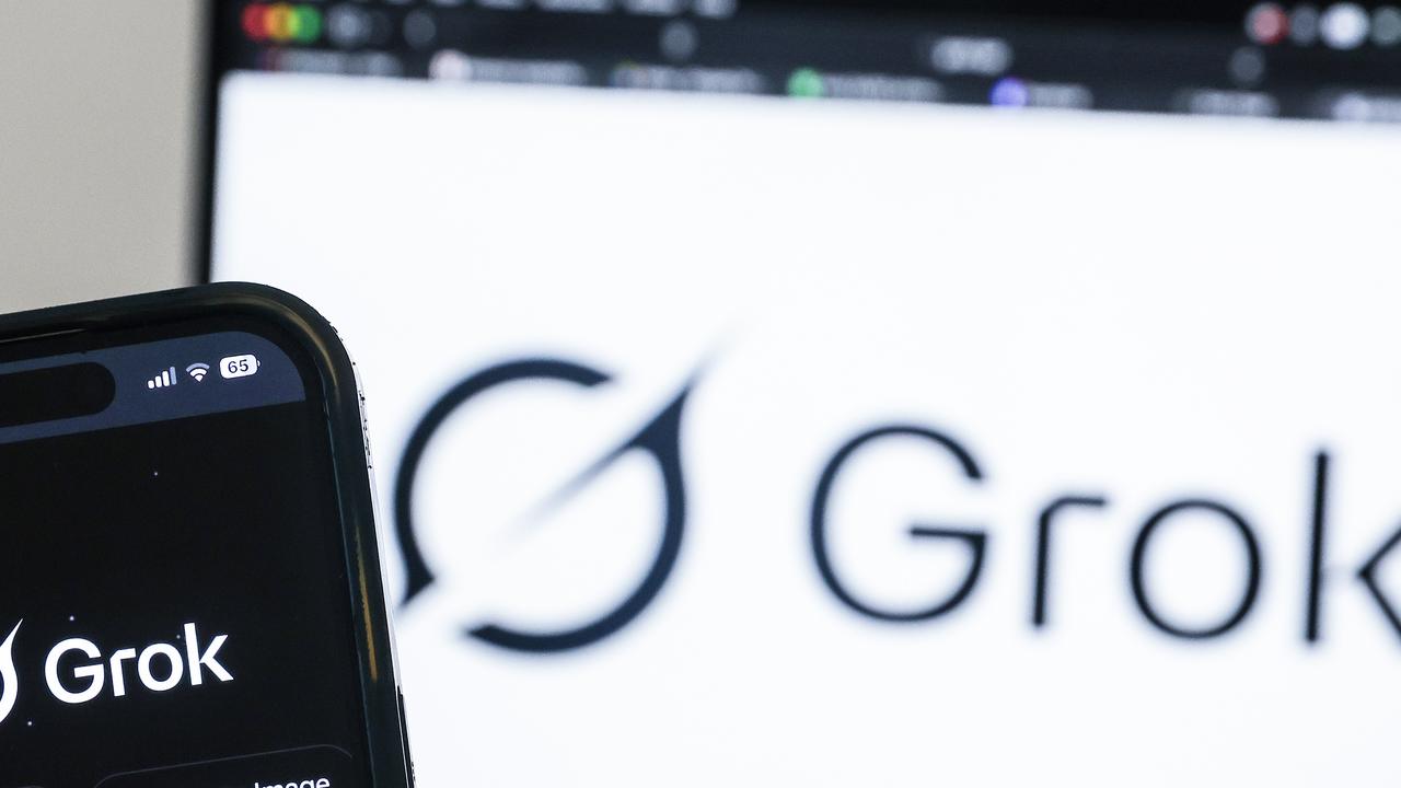 The Grok artificial intelligence (AI) website