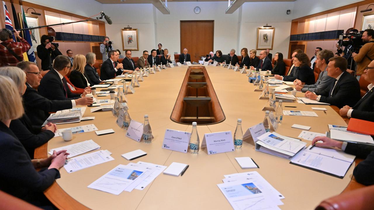 Treasurer Jim Chalmers during an Economic Reform Roundtable