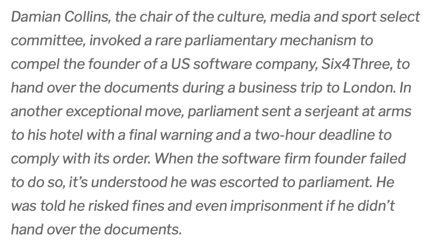 Media Reporting on Enforcement against Ted Kramer