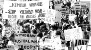 Wharfies protests 1967