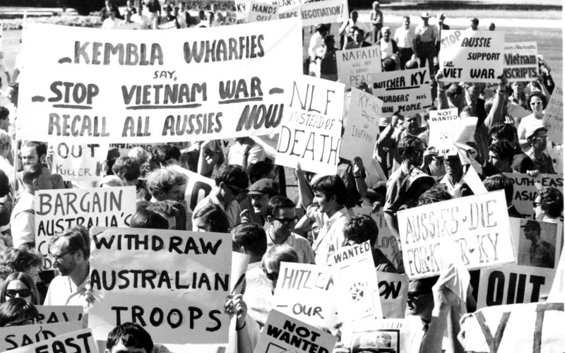Wharfies protests 1967