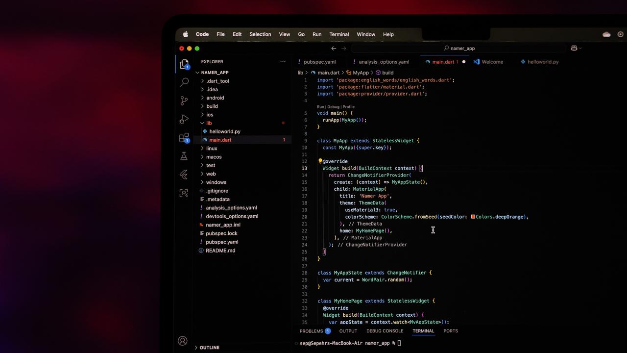 An image of code displayed on a computer screen