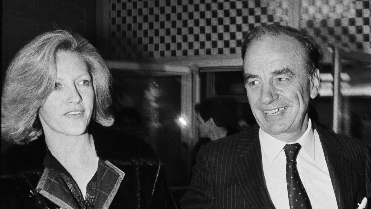 Rupert Murdoch, right, and his wife Anna