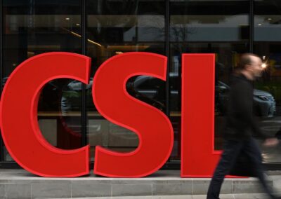 Biotech giant posts profit slump after CEO’s shock move