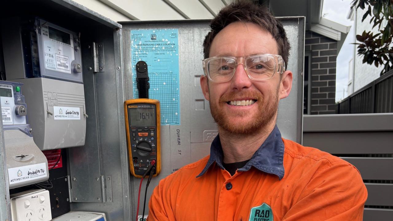 Electrician Joshua Jones