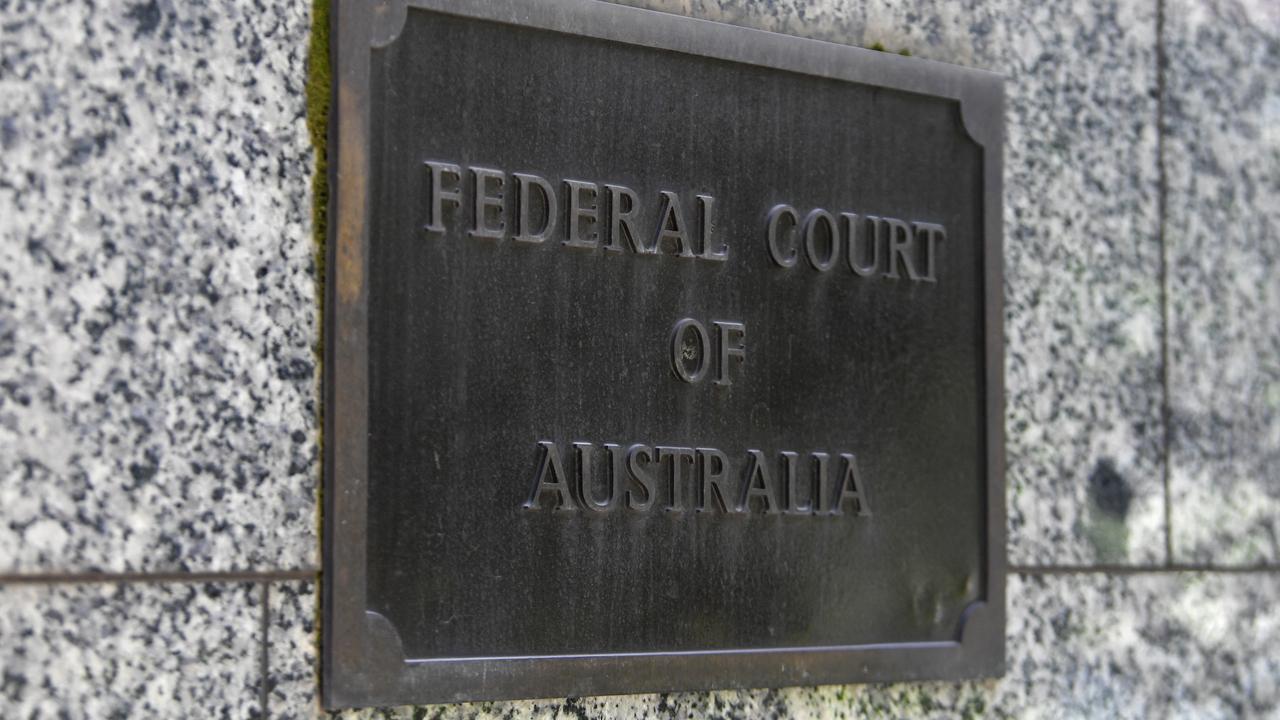 Federal Court of Australia sign