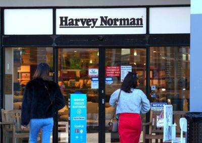 Harvey Norman shares tumble despite big profit growth