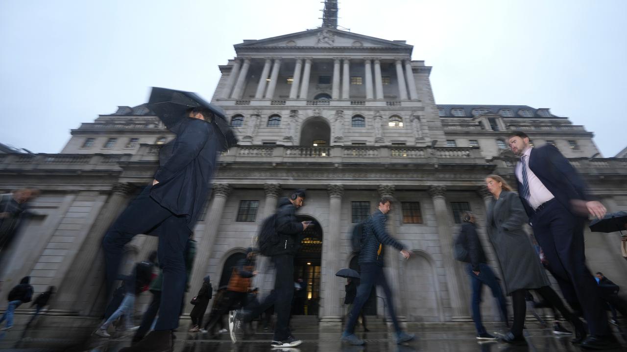 The Bank of England in London