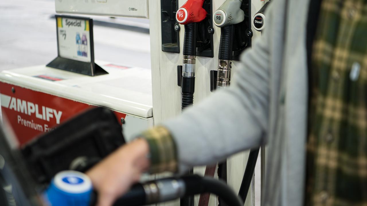 A petrol station in Sydney