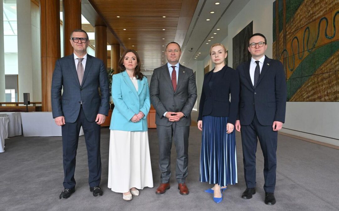 Ukraine MPs urge Australian help for rebuilding efforts