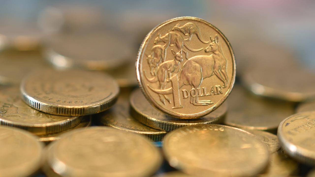 Australian dollar (file image)