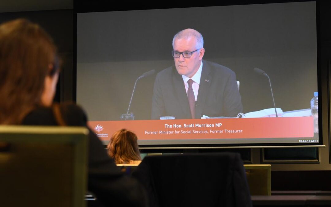 Two found corrupt over robodebt but Morrison cleared