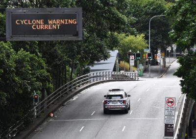 State braces as cyclone looms but ‘she’ll be right’