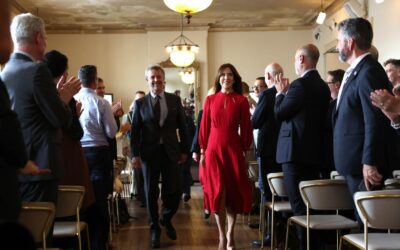 ‘A bit of glamour’: royal sighting leaves fans smiling