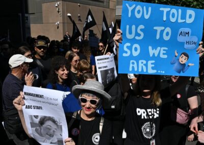 ‘Fight will continue’: ABC staff broadcast jobs warning