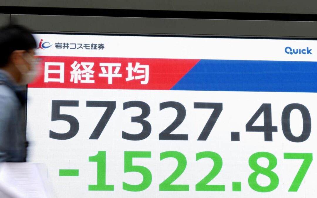 Oil prices surge, stocks skid in flight from risk