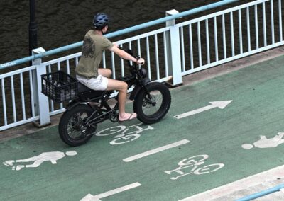 E-bike crackdown in fast lane under nation-leading laws