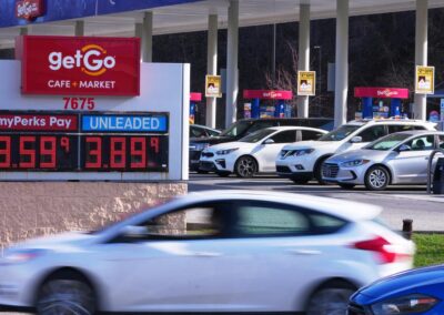 Trump touted big tax cuts, but petrol to eat up refunds