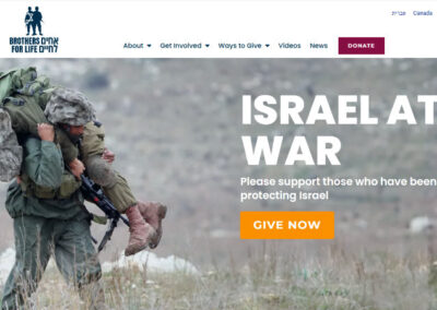 “Healing” charity raises tax-deductible funds for Israeli soldiers
