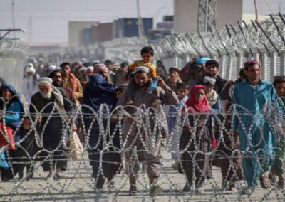 Refugees on the move as invasion of Iran takes its toll