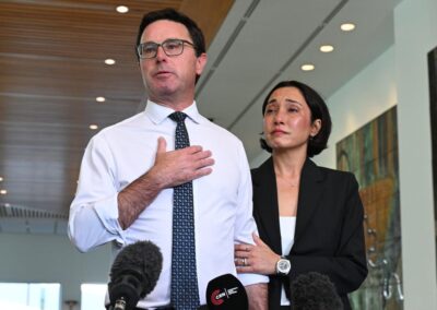 ‘Buggered’: emotional Nationals leader makes shock exit