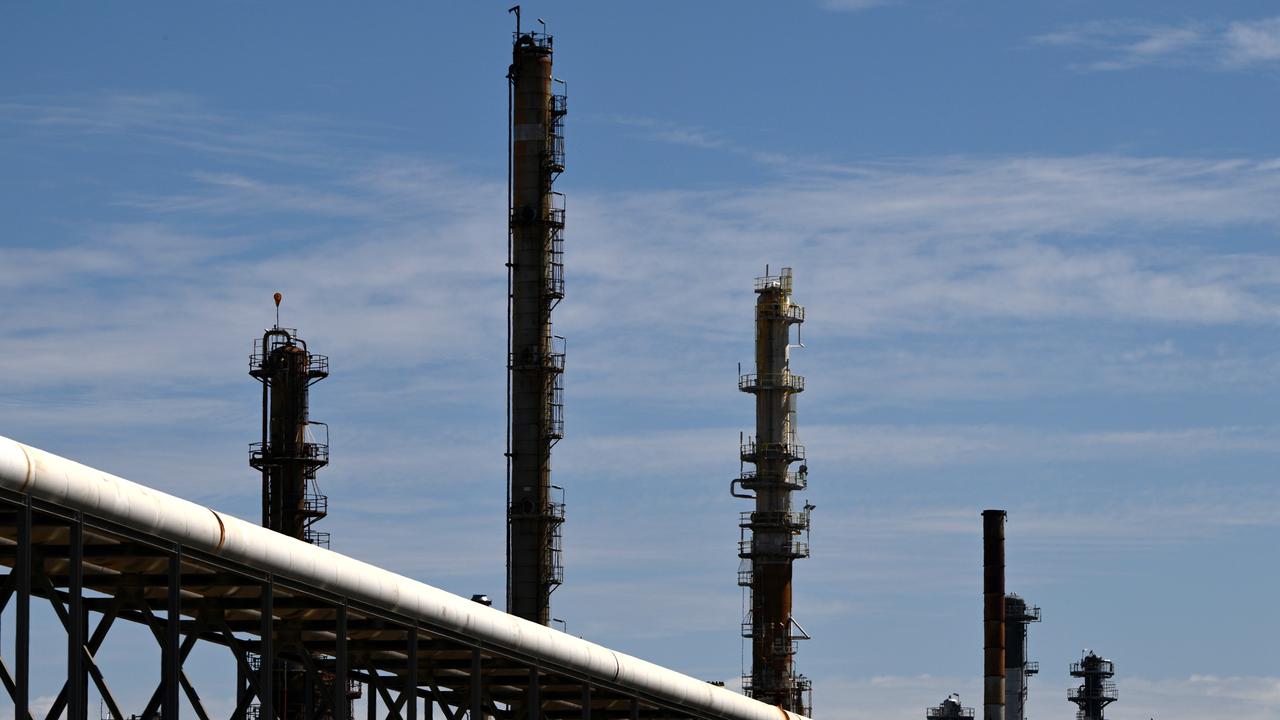 A general view of the Shell Refinery