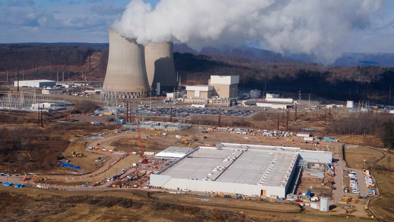 A data centre and power plant in Berwick, US