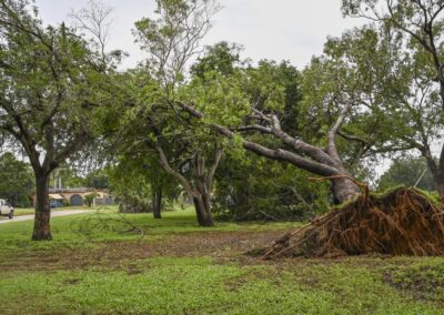 Rain-hit region braces as tropical storm sweeps past