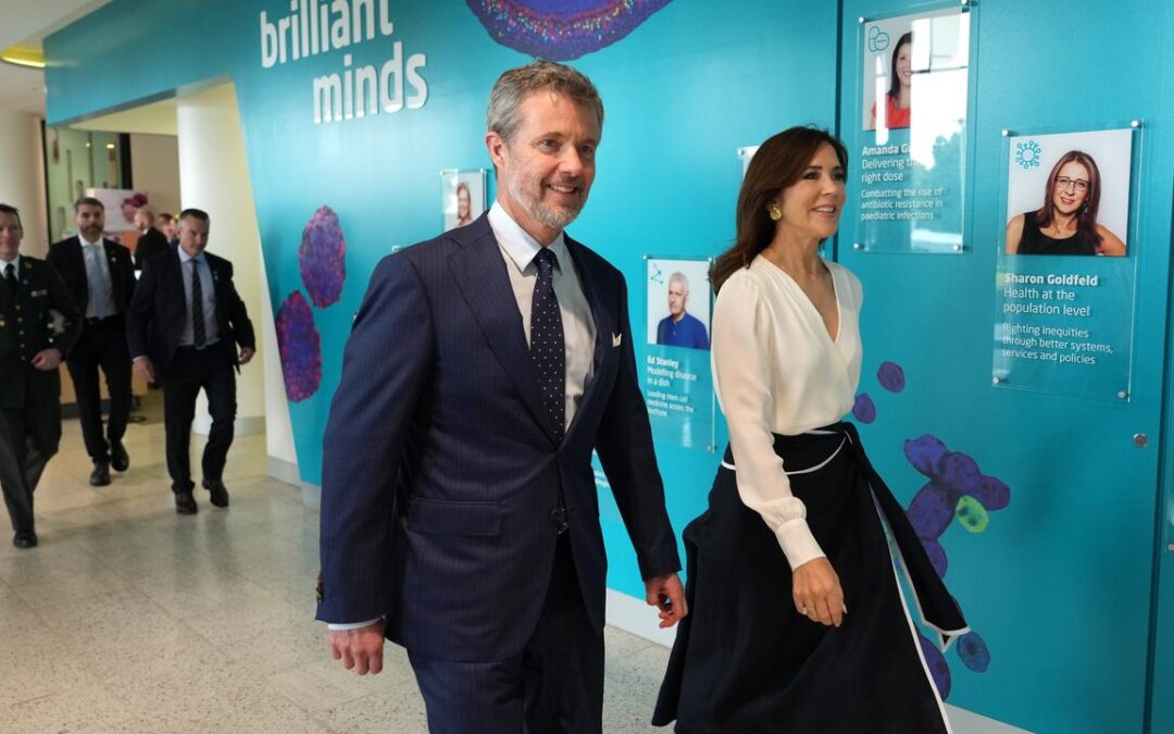 Danish royals embrace green streak on Australian tour