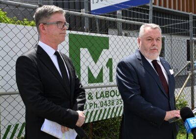 ‘Completely separate’: CFMEU probe’s crime link slammed