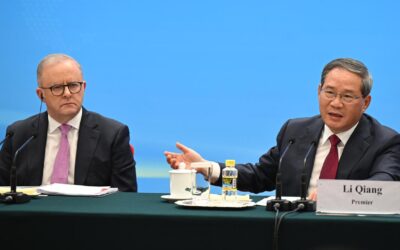 Australia, China phone call focuses on energy security