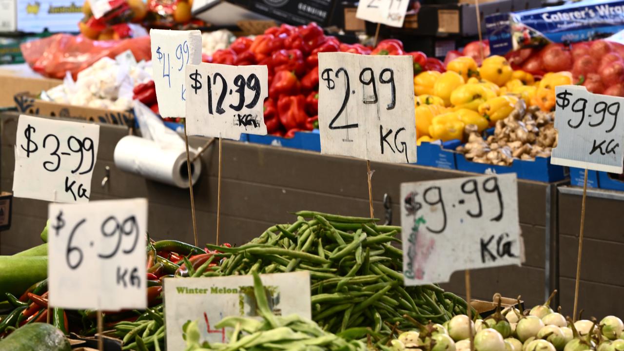 Food at a market