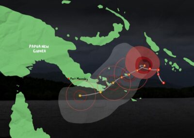 Maila delays move on Qld, while Solomons count cost