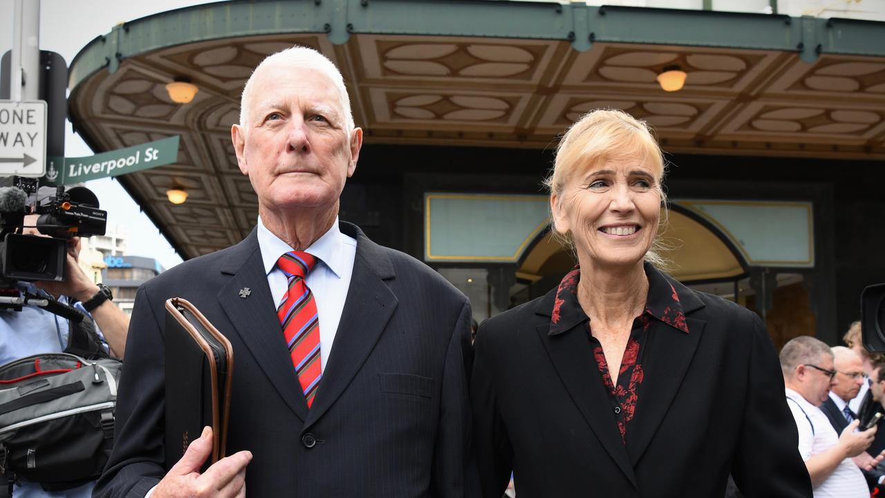 Len and Sue Roberts-Smith (file)