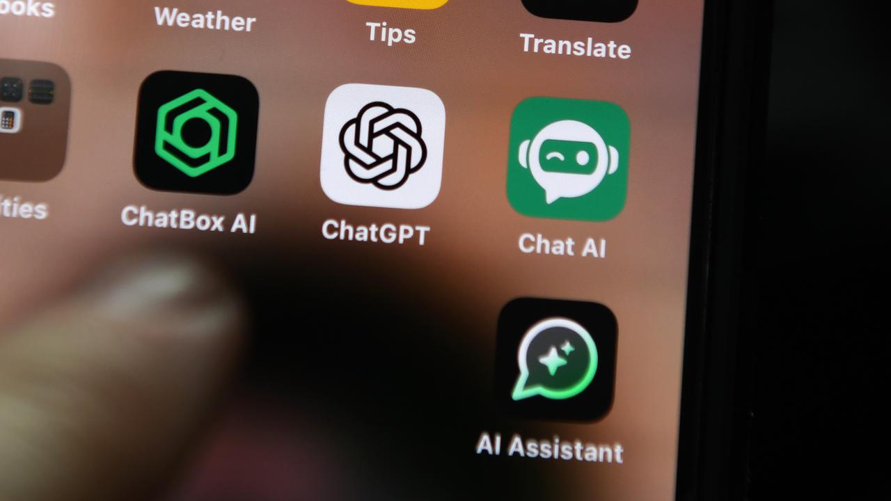 Stock image of artificial intelligence apps