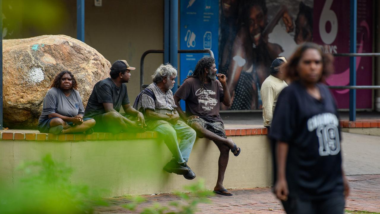 Indigenous people in Alice Springs